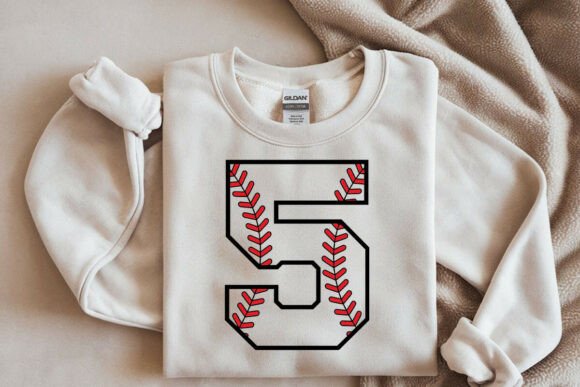 Baseball Number Five SVG for Crafts and Graphics: A Fifth Birthday Design Asset Review