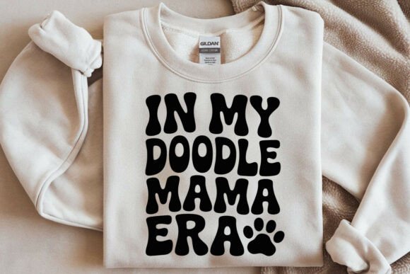 Doodle Mama Era SVG Retro Wavy Dog Mom Review for Real Projects