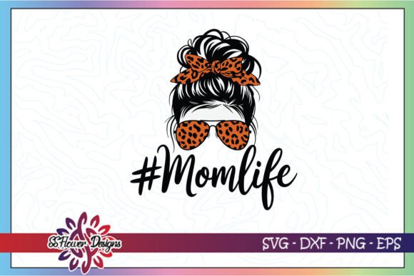 Mom Life Happy Mother’s Day Leopard SVG – A Versatile Graphic for Crafts and Creative Content
