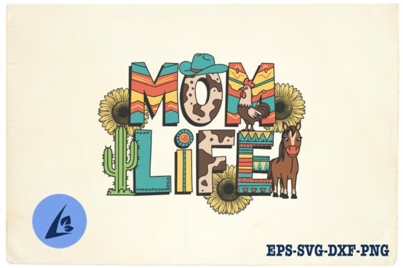 Mom Life Happy Western Mama SVG Graphics and Crafts Review