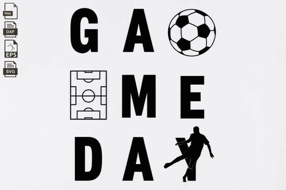 Soccer SVG, Game Day Vibes, Mom Life Png Graphics and Crafts